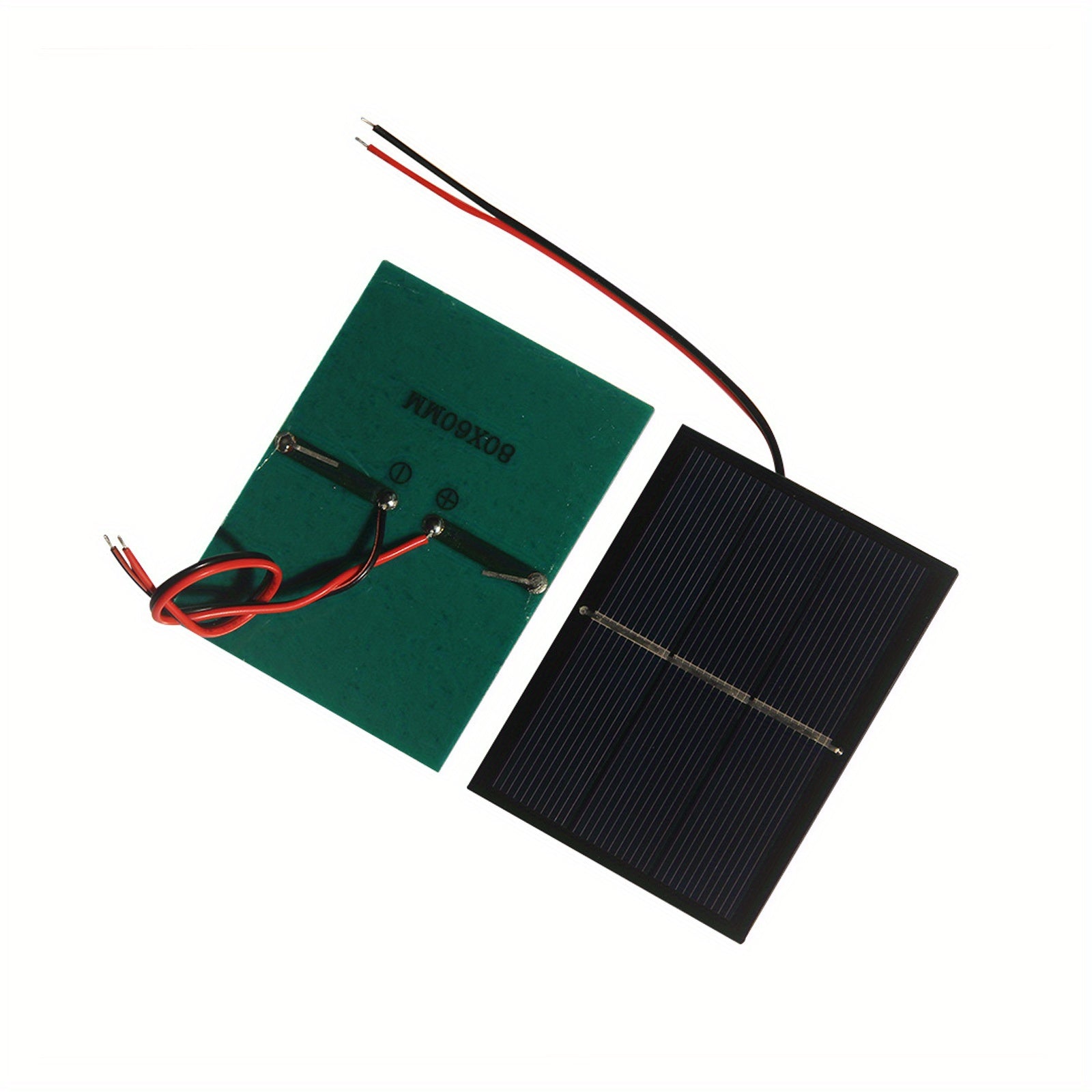 1pc Compact Solar Panel Charger - Portable PV Solar Panel with USB-like Wire Connection, Solar-Powered Charging for Batteries, Electronics, Outdoor, Camping, Emergencies - No Mains Electricity Needed - Ideal for Beginners & Professionals, Solar Phone