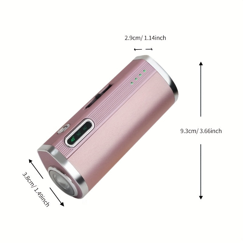 5000mAh Electric Hand Warmer Mobile Power Bank*3pcs Holiday and Birthday Gifts, Electric Hand Warmer, 3 Temperature Settings, 3 Uses, Emergency Lighting Flashlight, Women Men, Outdoor Sports Essentials