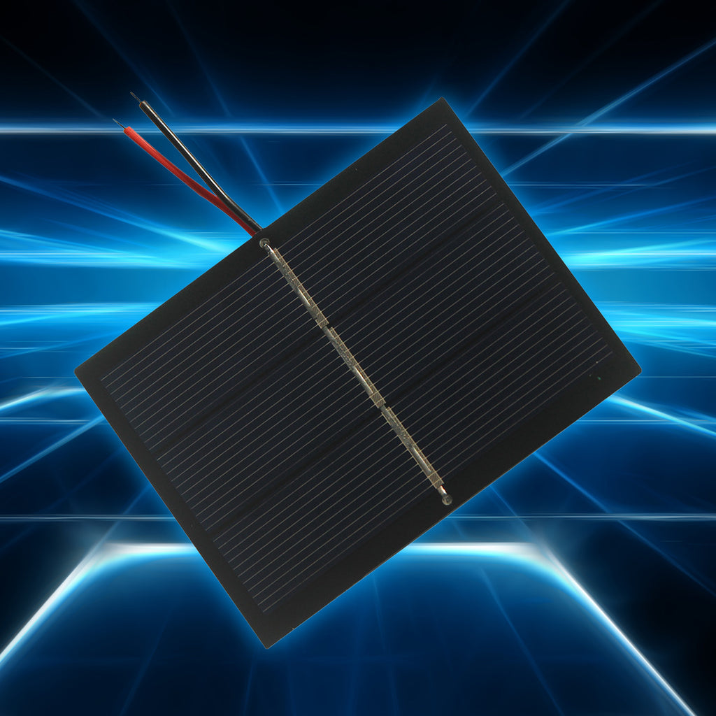 1pc Compact Solar Panel Charger - Portable PV Solar Panel with USB-like Wire Connection, Solar-Powered Charging for Batteries, Electronics, Outdoor, Camping, Emergencies - No Mains Electricity Needed - Ideal for Beginners & Professionals, Solar Phone