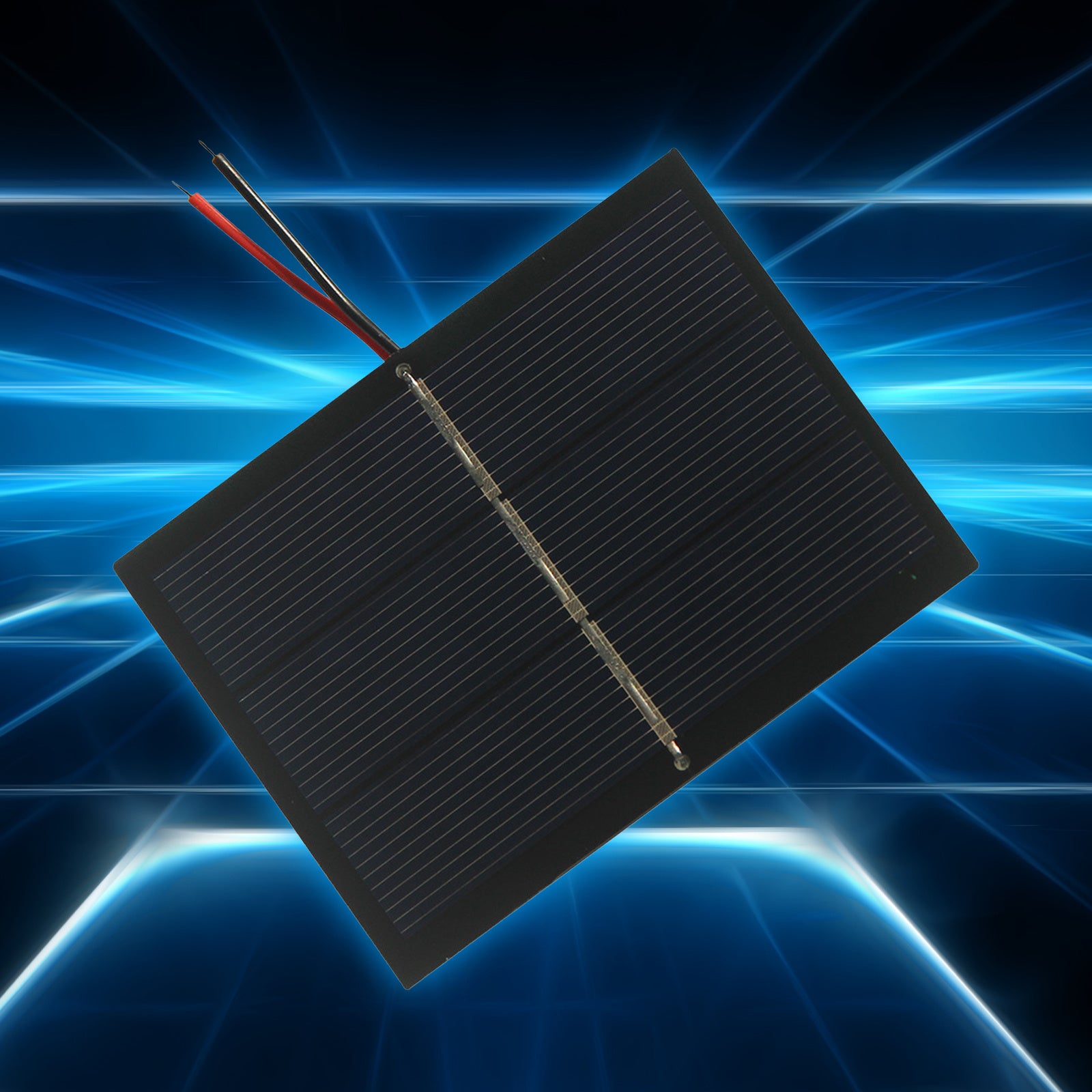 1pc Compact Solar Panel Charger - Portable PV Solar Panel with USB-like Wire Connection, Solar-Powered Charging for Batteries, Electronics, Outdoor, Camping, Emergencies - No Mains Electricity Needed - Ideal for Beginners & Professionals, Solar Phone