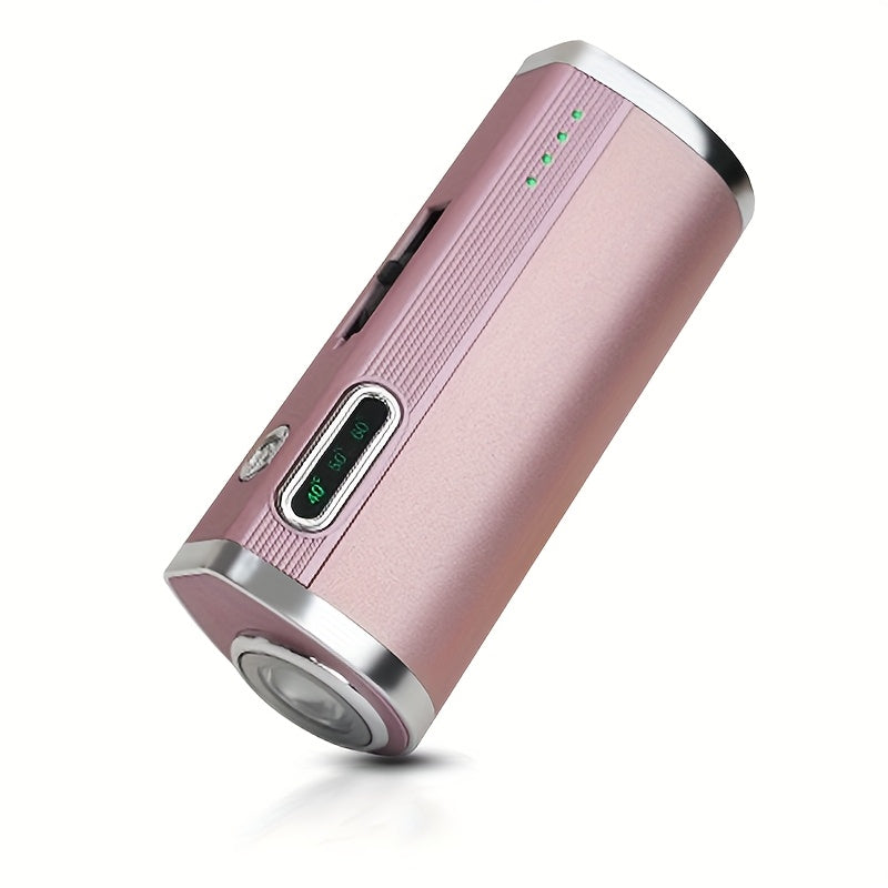 5000mAh Electric Hand Warmer Mobile Power Bank*3pcs Holiday and Birthday Gifts, Electric Hand Warmer, 3 Temperature Settings, 3 Uses, Emergency Lighting Flashlight, Women Men, Outdoor Sports Essentials