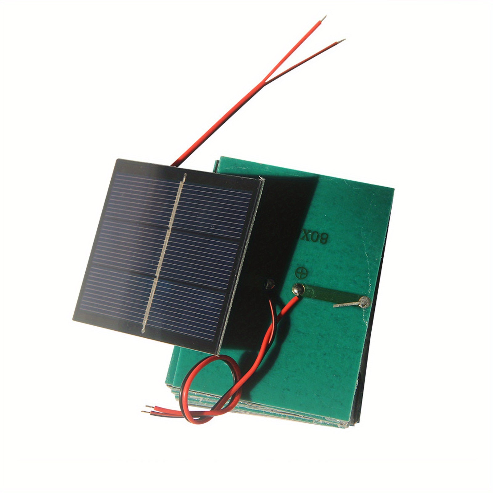 1pc Compact Solar Panel Charger - Portable PV Solar Panel with USB-like Wire Connection, Solar-Powered Charging for Batteries, Electronics, Outdoor, Camping, Emergencies - No Mains Electricity Needed - Ideal for Beginners & Professionals, Solar Phone