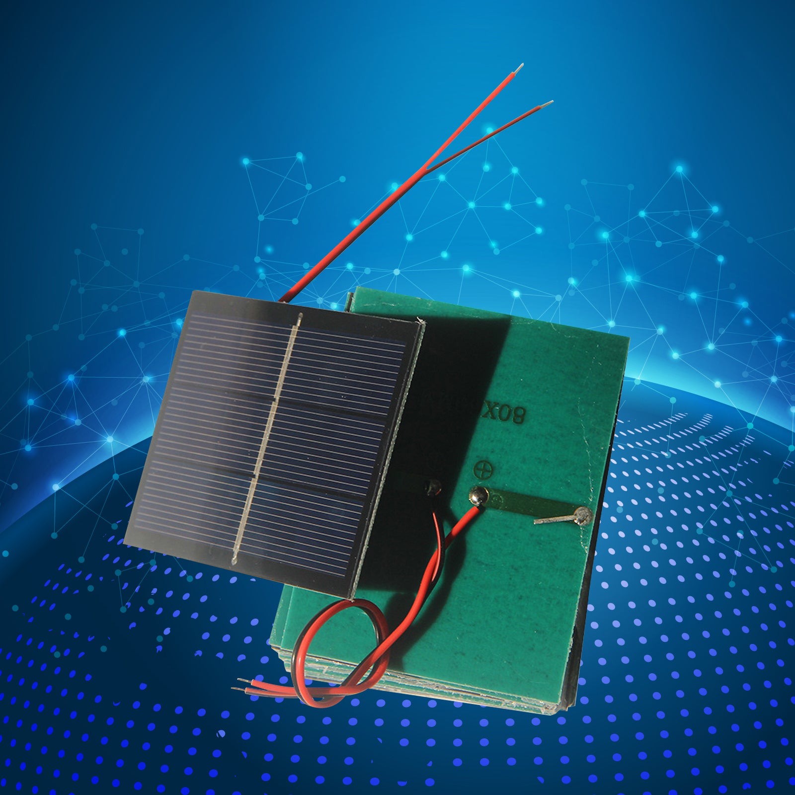 1pc Compact Solar Panel Charger - Portable PV Solar Panel with USB-like Wire Connection, Solar-Powered Charging for Batteries, Electronics, Outdoor, Camping, Emergencies - No Mains Electricity Needed - Ideal for Beginners & Professionals, Solar Phone