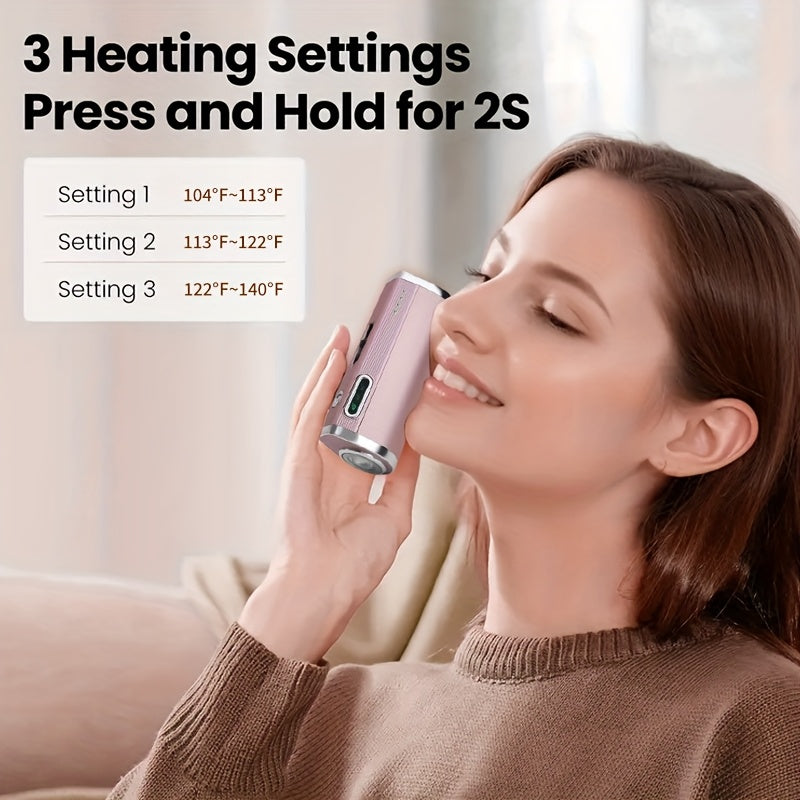 5000mAh Electric Hand Warmer Mobile Power Bank*3pcs Holiday and Birthday Gifts, Electric Hand Warmer, 3 Temperature Settings, 3 Uses, Emergency Lighting Flashlight, Women Men, Outdoor Sports Essentials